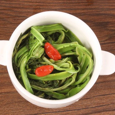 产地直销带叶贡菜义门苔干干菜贡菜叶子包子杂面条脱水蔬菜图2