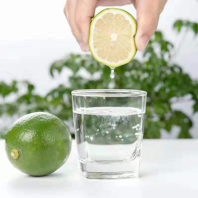 安岳青柠檬新鲜采摘A级果5斤装皮薄酸爽香水绿柠檬奶茶店榨汁包邮图2