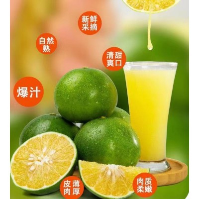 福建青媛葡萄柚酸甜可口甜西柚当季孕妇新鲜水果青皮柚子礼盒装图2