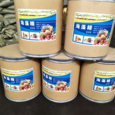 现货速发海藻精有机水溶肥海藻酸增产壮根促苗生物酶海藻精 25千克图5