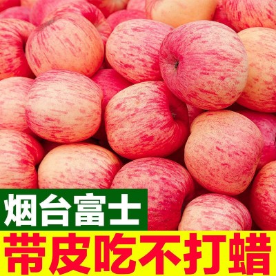 红富士苹果批发山东烟台栖霞新鲜水果大甜脆51斤好吃的冰糖心现货图2