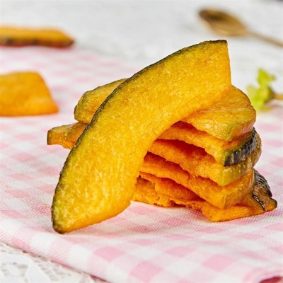 【明德脱水南瓜脆片】2公斤/包袋装果蔬脆休闲零食批发蔬菜干图2