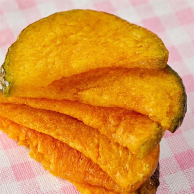 【明德脱水南瓜脆片】2公斤/包袋装果蔬脆休闲零食批发蔬菜干图3