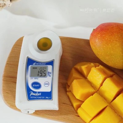 海南树上熟贵妃芒 青中带红，就像贵妃脸上的那一抹胭脂 核薄图5