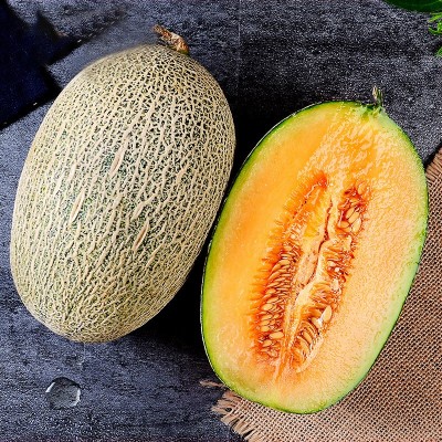 海南哈密瓜10斤当季新鲜水果一整箱网纹甜瓜孕妇西州蜜瓜香瓜包邮图2
