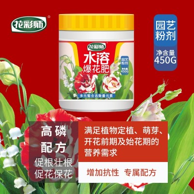 虹越花卉 花彩师水溶肥系列颗粒水溶性通用性肥爆花肥甜果肥450g图4