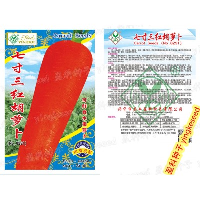 约1400粒七寸三红胡萝卜种子 水果红萝卜蔬菜种子批发 可鲜食丁香图3