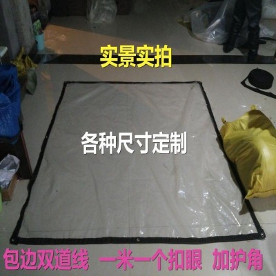 遮雨布透明加厚塑料布阳台窗户棚植物花卉户外保温大棚膜一件代发图3