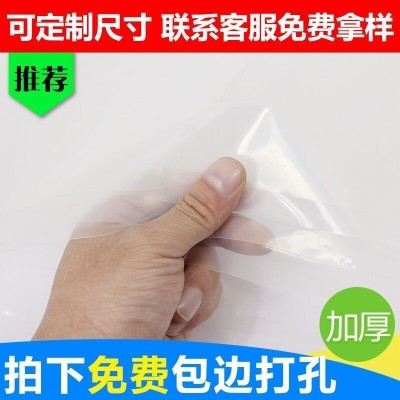 遮雨布透明加厚塑料布阳台窗户棚植物花卉户外保温大棚膜一件代发图2