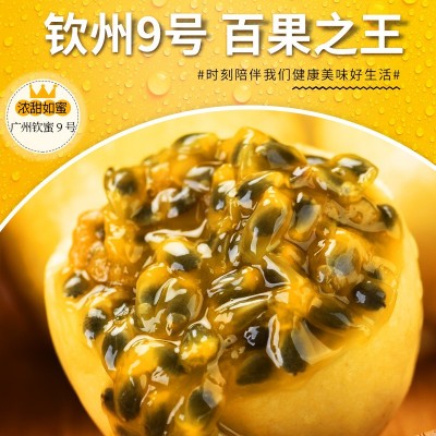 一件代发广西钦蜜9号黄金百香果特大当季新鲜水果1斤3斤5斤纯甜图4