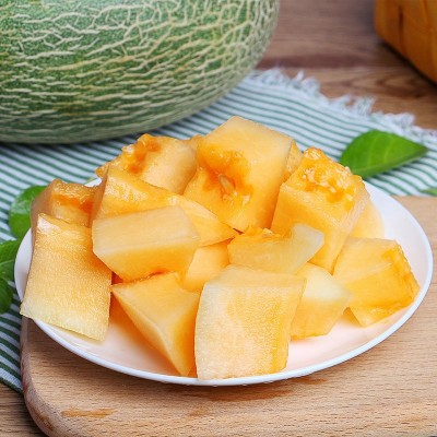 哈密瓜批发10斤当季新鲜水果脆甜网纹应季小香瓜整箱5斤包邮图4