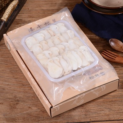 新品云南特产供应冻干松茸规格 3-5cm中加边食用菌美味煲汤图2