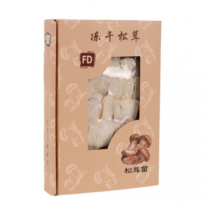 新品云南特产供应冻干松茸规格 3-5cm中加边食用菌美味煲汤图5