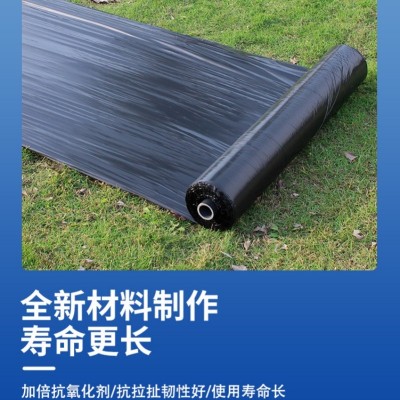 厂家直销黑地膜白地膜 规格全价格优 农用蔬菜除草专用塑料薄膜图2