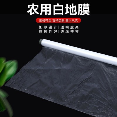 货源供应农用白地膜 透明保温膜新料农用温室西瓜蔬菜降解农膜图3