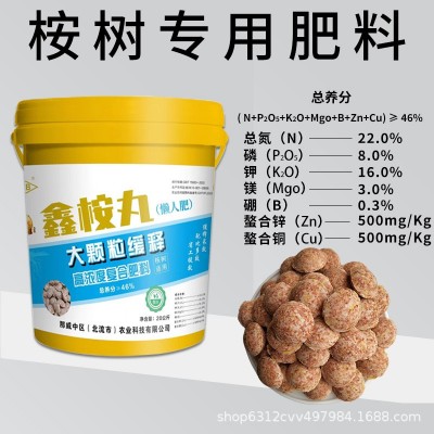 桉树专用肥八角花椒杨树懒人肥省工丸复合肥料批发图3