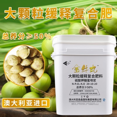 海南槟榔肥专用肥缓释肥防虫懒人肥大粒丸颗粒长效肥料厂家直销图3