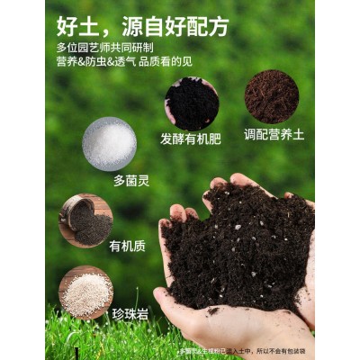 家用通用型有机营养土养花种菜草莓大包种植土育苗基质批发代发图3