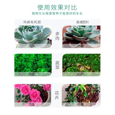 花诺家用鸡粪发酵花卉肥蔬果有机肥料纯生物肥农家肥鸡屎鸡粪肥料图3