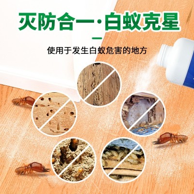 康宇灭白蚁药粉批发白蚁防治专用装修防白蚁家用一全窝传染杀虫剂图2
