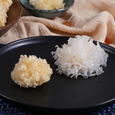 特级椴木小银耳新货糯耳羹易出胶易煮雪耳古田干货白木耳无硫丑耳图2