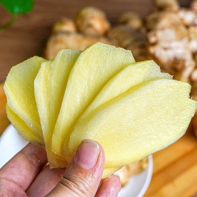 包邮云南小黄姜生姜现挖现发带泥黄姜个大不碎 嫩姜新货 接团购图3
