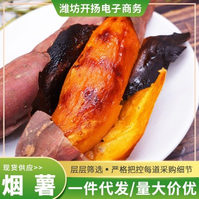 现货山东烟薯烤红薯糖心蜜烤地瓜番薯 红薯批发 新鲜烟台烟薯图2