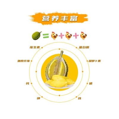 马来西亚D197猫山王榴莲正宗液氮猫山王水果支持批发一件代发图4