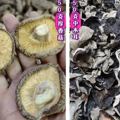 香菇木耳干货组合混合装批发 食用菌南北干货礼盒大礼包厂家直供图4