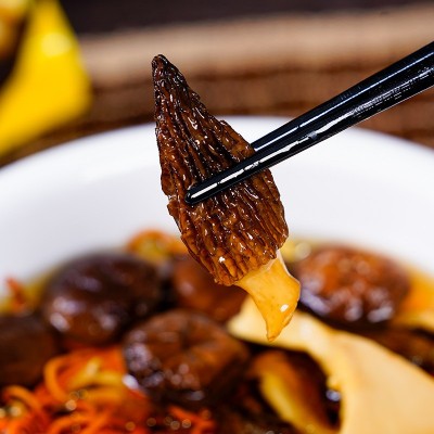 山珍羊肚菌菌菇汤料包汤包炖鸡煲汤七彩云南特产羊肚菌图3