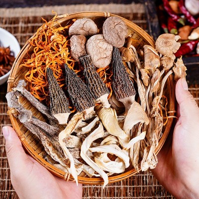 山珍羊肚菌菌菇汤料包汤包炖鸡煲汤七彩云南特产羊肚菌图2