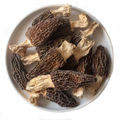 菌状元干货批发云南头茬厚肉带柄羊肚菌 剪脚羊肚菌干货厂家直销图5