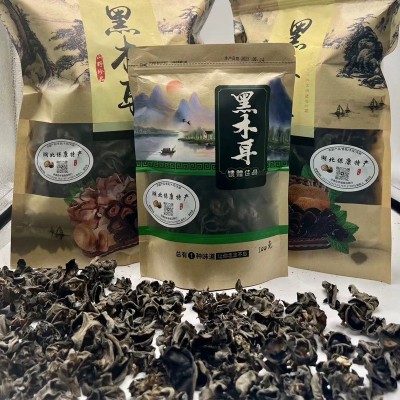 深山黑木耳湖北神龙架特产鄂西北原生态产地木耳农产品干货批发图4