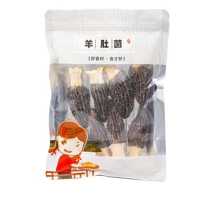 羊肚菌干货秘林森云南煲汤料大个头新鲜食用菇批发特产菇类一件代图5