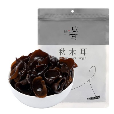 盛耳 东北黑木耳250g 新货黑木耳干货秋木耳秋耳小碗耳小木耳特产图5
