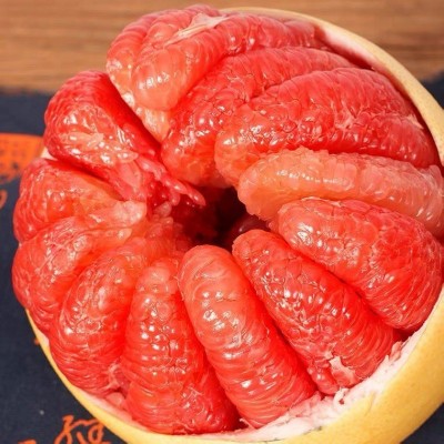 福建红心柚子当季新鲜红肉平和现摘薄皮琯溪蜜柚超甜水果跨境电商图4