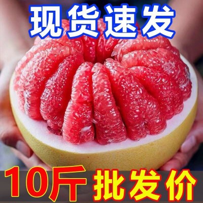 福建红心柚子当季新鲜红肉平和现摘薄皮琯溪蜜柚超甜水果跨境电商图2