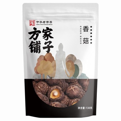 方家铺子厂家香菇家庭煲汤香菇干货炖煮香菇食材138g袋装可代发图5