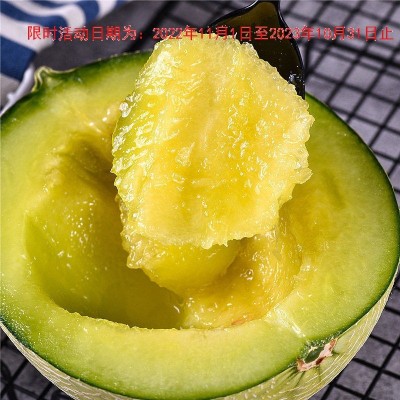 海南玫珑瓜网纹文蜜瓜软糯香甜带箱1-5个新鲜水果冰糖蜜瓜图2