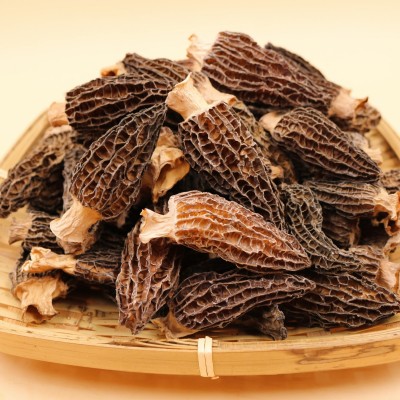 厂家直销湖南出口湘蕈羊肚菌M干货批发羊肚菜剪脚羊蘑10kg整箱散图2