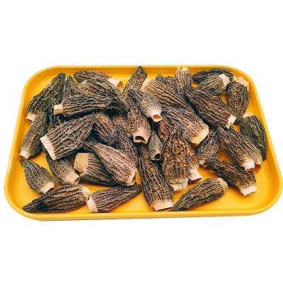 随州特产羊肚菌干货5-7CM煲汤食材食用菌袋装散装蘑菇干批发图5