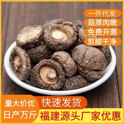 产地直发福建香菇干货批发 黑面小香菇 散装500g剪根干净量大从优图1