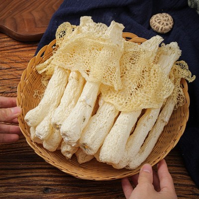 干货古田竹荪 50g包装净重产地批发长裙竹笙 不熏硫竹荪蛋 竹荪杆 10件图3