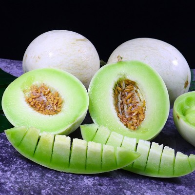 玉菇甜瓜新鲜水果 一件代发 当季正宗头茬冰淇淋蜜瓜香瓜 整箱密瓜图3
