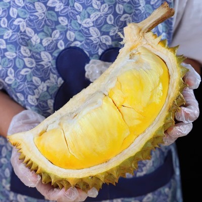 泰国进口金枕榴莲当季新鲜热带水果带壳榴莲肉整箱一件代发批发图2