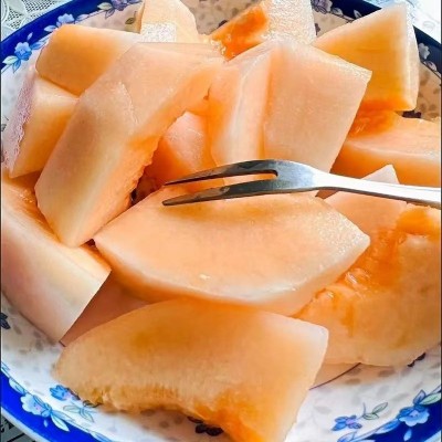 黄河蜜瓜现摘应季黄金瓜当季新鲜黄金蜜瓜香甜瓜3/5/9斤非哈密瓜图2