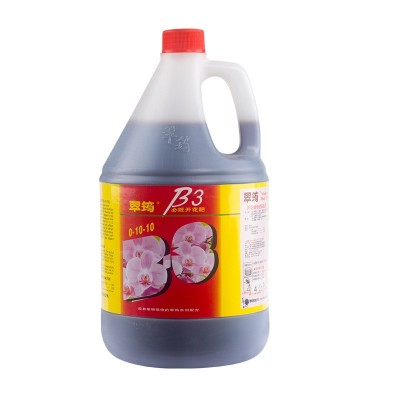 翠筠必旺B3开花叶面水溶肥兰花月季发财树蔬果绿植通用高磷促根4L图4