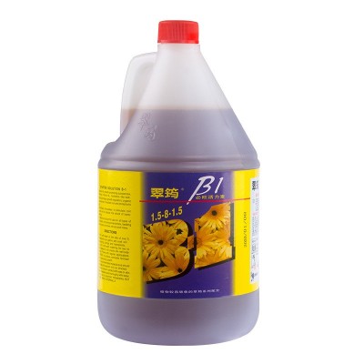 翠筠必旺B1叶面水溶肥兰花月季多肉发财树蔬果绿植通用恢复活力4L图5