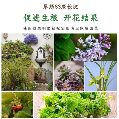 翠筠必旺B3开花叶面肥氨基酸水溶肥兰花月季观花植物通用高磷促根图4