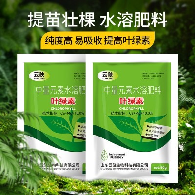 叶绿素叶面肥生根提苗绿叶片增厚增绿花卉果树蔬菜通用农用水溶肥图4